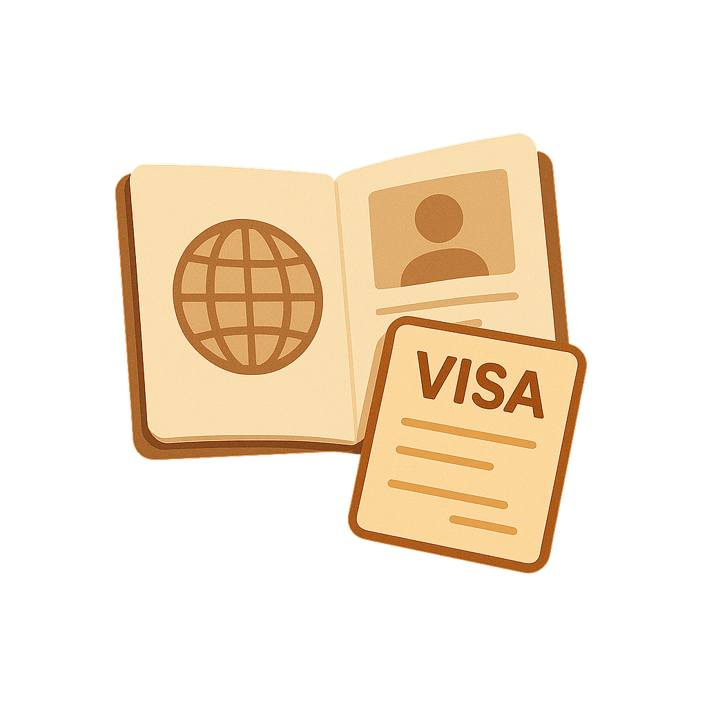 Illustration Visumantrag